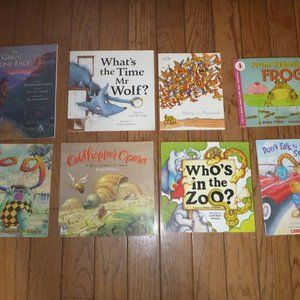 Lot of 8 Scholastic & Others Children's Softback Books